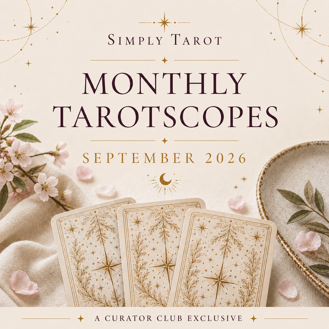 September 2026 Simply Tarotscope