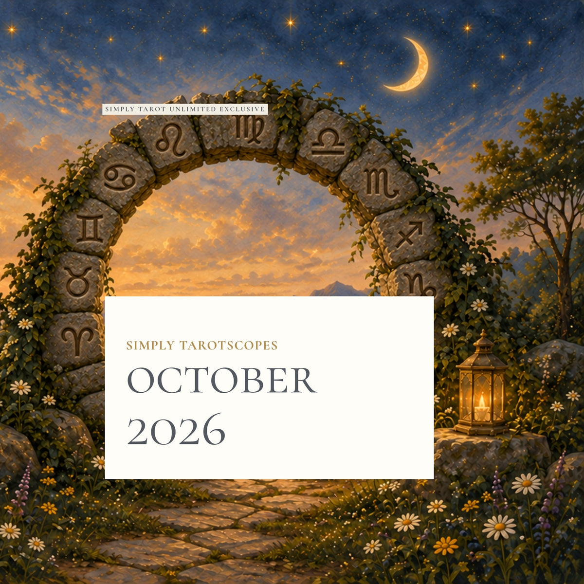 October Tarotscopes from Simply Tarot