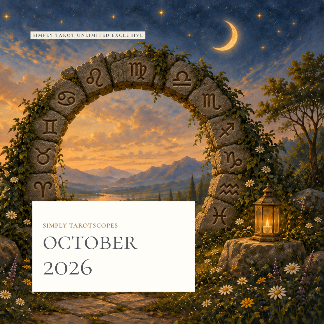 October 2026 Simply Tarotscope