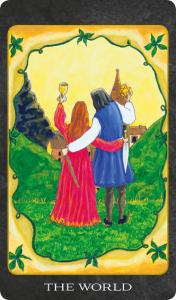The World Tarot card