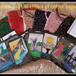 The Tarot House Deck and brocade bag