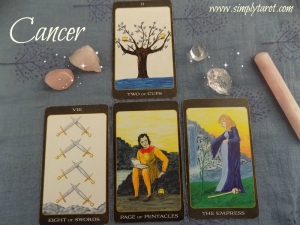 Cards from The Tarot House Deck