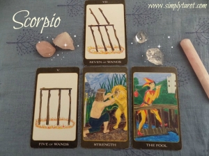 Cards from The Tarot House Deck