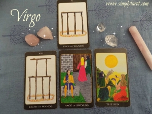 Cards from The Tarot House Deck