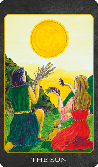 The Sun Tarot reading