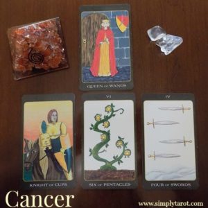 Cancer Tarotscope from Simply Tarot