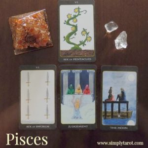 Pisces tarotscope from Simply Tarot