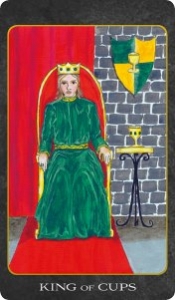 King of Cups from The Tarot House Deck