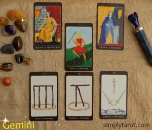 Tarotscope for Gemini from Simply Tarot