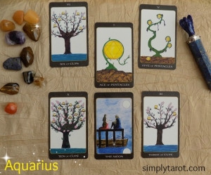 Tarotscope for Aquarius from Simply Tarot