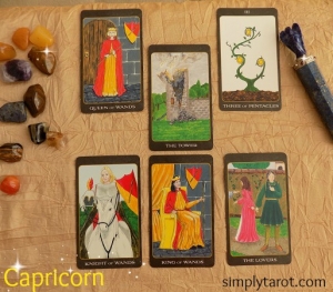 Tarotscope for Capricorn from Simply Tarot