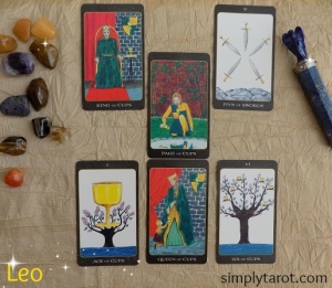 Tarotscope for Leo from Simply Tarot