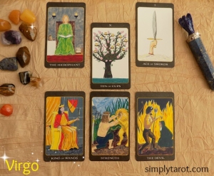 Tarotscope for Virgo from Simply Tarot