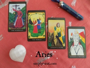 Tarotscope for Aries May 2017 from simplytarot.com