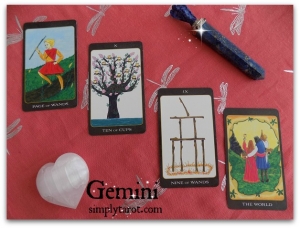 Tarotscope for Gemini May 2017 from simplytarot.com