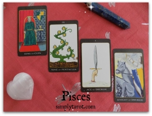 Tarotscope for Pisces May 2017 from simplytarot.com