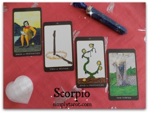 Tarotscope for Scorpio May 2017 from simplytarot.com