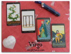 Tarotscope for Virgo May 2017 from simplytarot.com