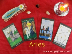 Aries tarotscope from simplytarot.com
