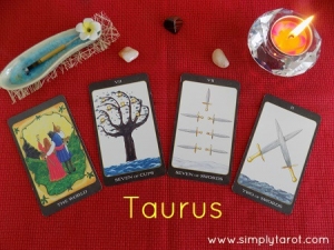 Taurus tarotscope from simplytarot.com