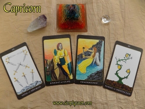 Capricorn Tarotscope from simplytarot.com