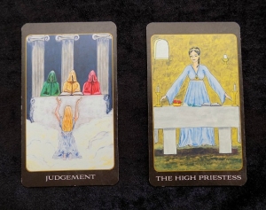 Cards from The Tarot House Deck