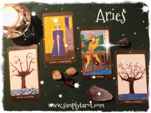 Aries Tarotscope from simplytarot.com