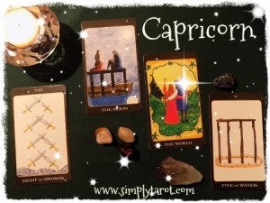 Capricorn tarotscope from simplytarot.com