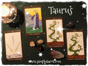 Taurus tarotscope from simplytarot.com