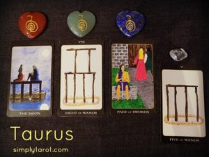 Taurus tarotscope from simplytarot.com