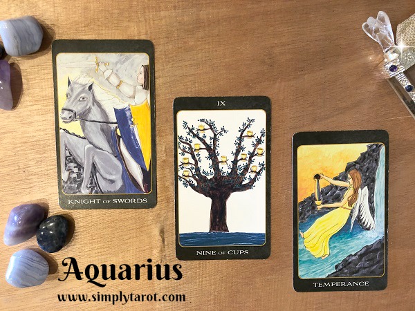 Aquarius tarotscope from simplytarot.com