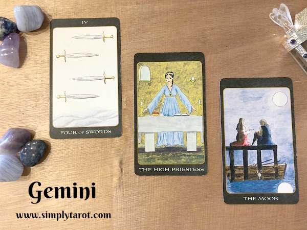 Gemini tarotscope from simplytarot.com