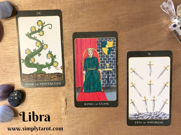 Libra tarotscope from simplytarot.com