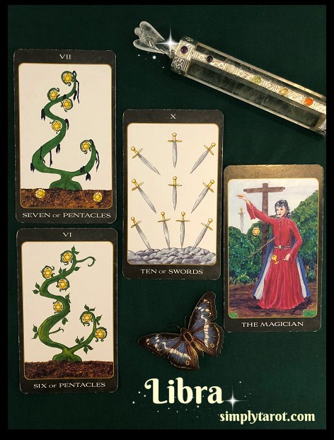 Libra tarotscope from simplytarot.com