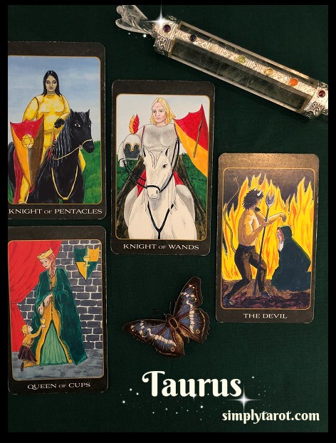 Taurus tarotscope from simplytarot.com