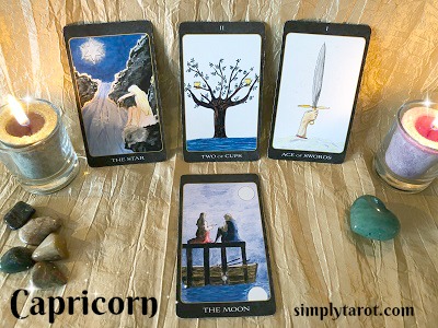 Capricorn tarotscope from simplytarot.com