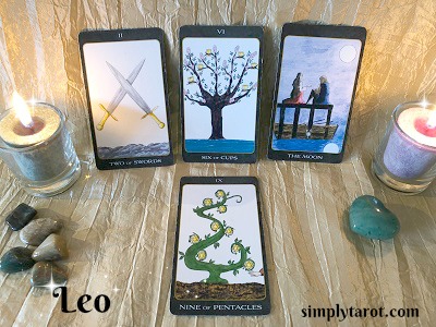 Leo tarotscope from simplytarot.com