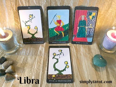 Libra tarotscope from simplytarot.com