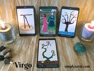 Virgo tarotscope from simplytarot.com