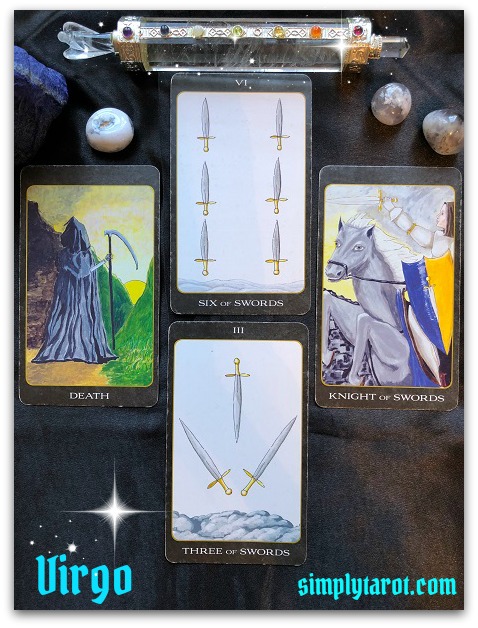 Tarotscope for Virgo from simplytarot.com